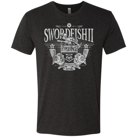 T-Shirts Vintage Black / Small Space Western Men's Triblend T-Shirt