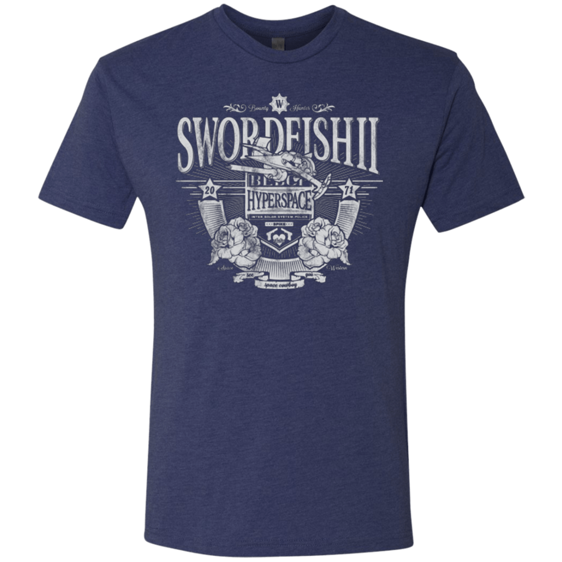 Space Western Men's Triblend T-Shirt