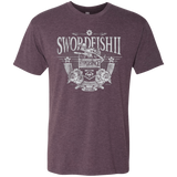 T-Shirts Vintage Purple / Small Space Western Men's Triblend T-Shirt