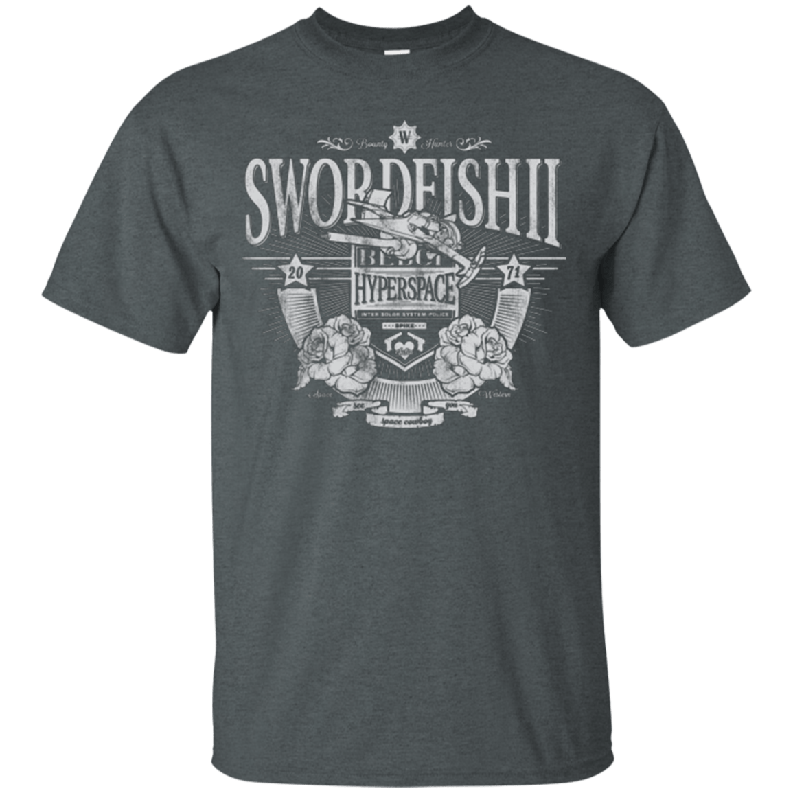 T-Shirts Dark Heather / Small Space Western T-Shirt