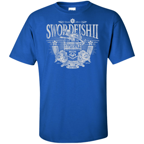 T-Shirts Royal / XLT Space Western Tall T-Shirt