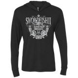 T-Shirts Vintage Black / X-Small Space Western Triblend Long Sleeve Hoodie Tee