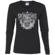 T-Shirts Black / S Space Western Women's Long Sleeve T-Shirt