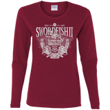 T-Shirts Cardinal / S Space Western Women's Long Sleeve T-Shirt