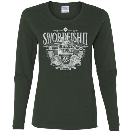 T-Shirts Forest / S Space Western Women's Long Sleeve T-Shirt