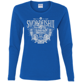 T-Shirts Royal / S Space Western Women's Long Sleeve T-Shirt