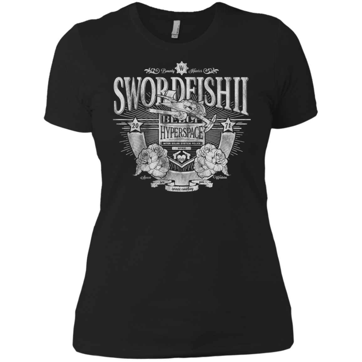 T-Shirts Black / X-Small Space Western Women's Premium T-Shirt