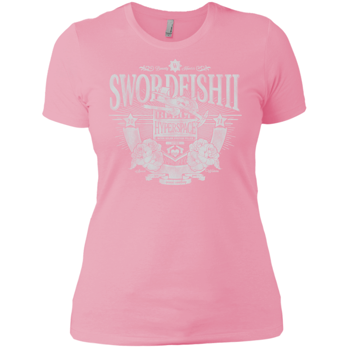 T-Shirts Light Pink / X-Small Space Western Women's Premium T-Shirt
