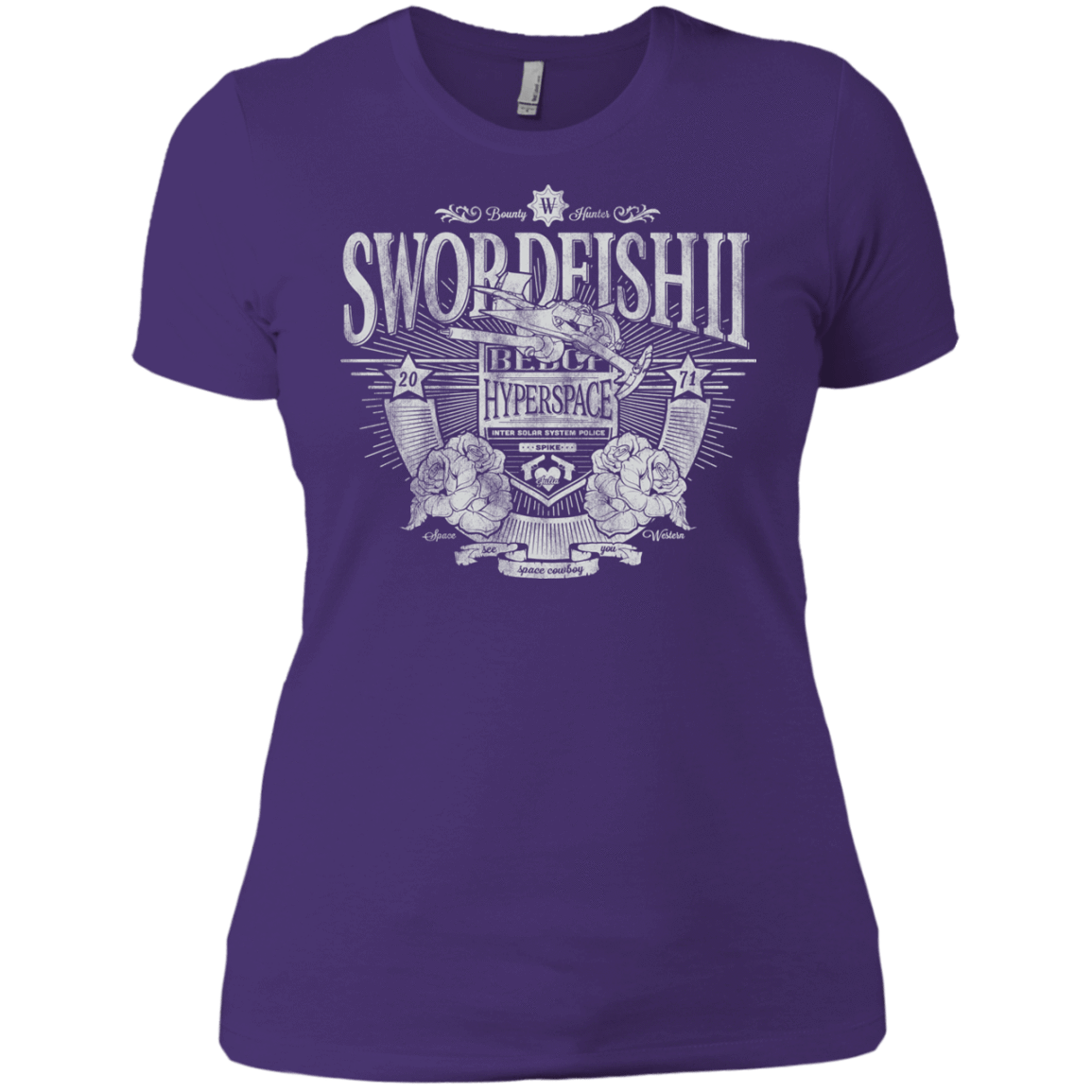 T-Shirts Purple Rush/ / X-Small Space Western Women's Premium T-Shirt