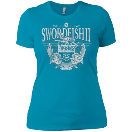 T-Shirts Turquoise / X-Small Space Western Women's Premium T-Shirt