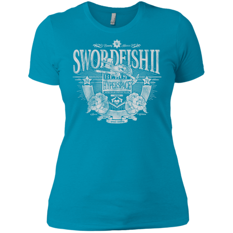 T-Shirts Turquoise / X-Small Space Western Women's Premium T-Shirt