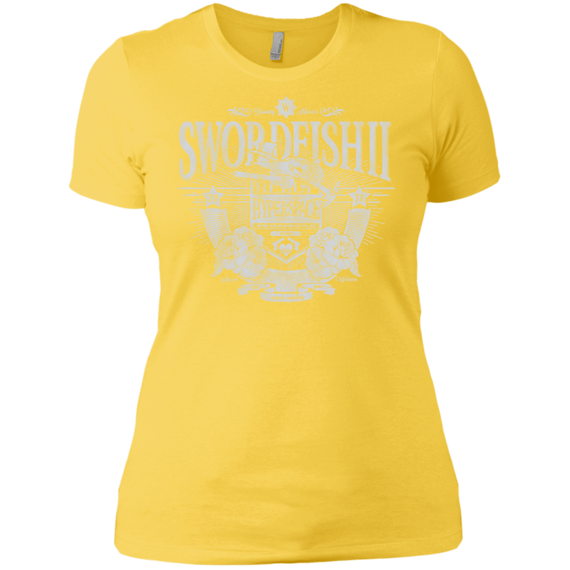 T-Shirts Vibrant Yellow / X-Small Space Western Women's Premium T-Shirt
