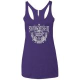 T-Shirts Purple / X-Small Space Western Women's Triblend Racerback Tank
