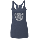 T-Shirts Vintage Navy / X-Small Space Western Women's Triblend Racerback Tank