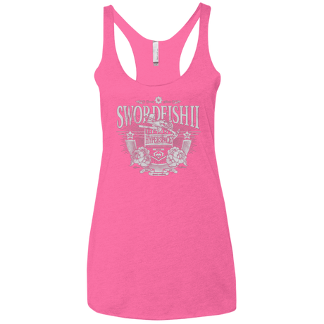 T-Shirts Vintage Pink / X-Small Space Western Women's Triblend Racerback Tank