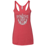 T-Shirts Vintage Red / X-Small Space Western Women's Triblend Racerback Tank