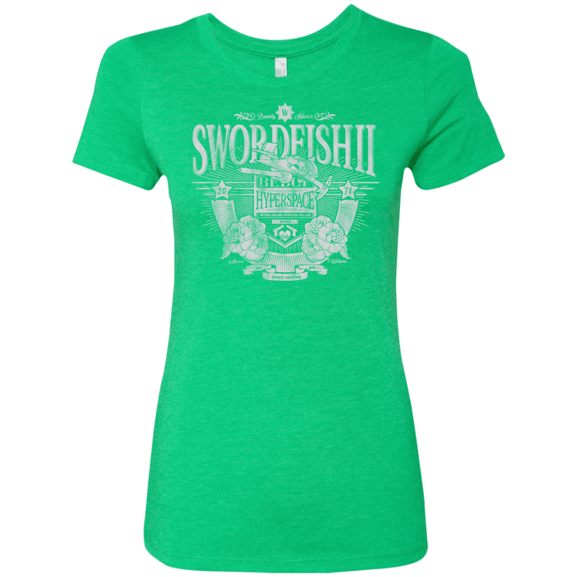 T-Shirts Envy / S Space Western Women's Triblend T-Shirt