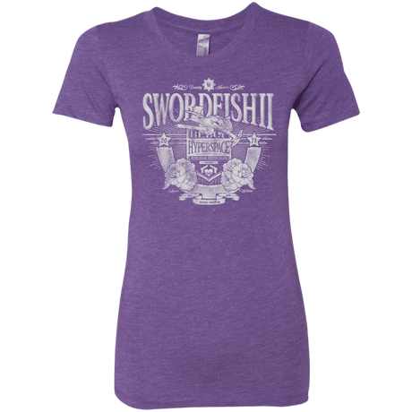 T-Shirts Purple Rush / S Space Western Women's Triblend T-Shirt