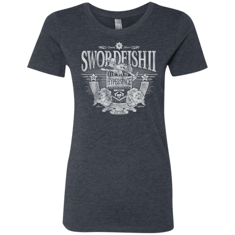 T-Shirts Vintage Navy / S Space Western Women's Triblend T-Shirt