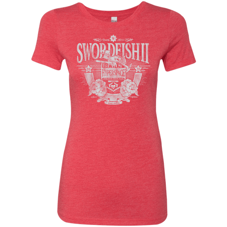 T-Shirts Vintage Red / S Space Western Women's Triblend T-Shirt
