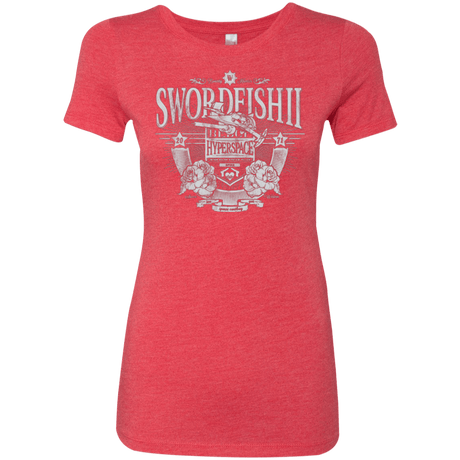 T-Shirts Vintage Red / Small Space Western Women's Triblend T-Shirt