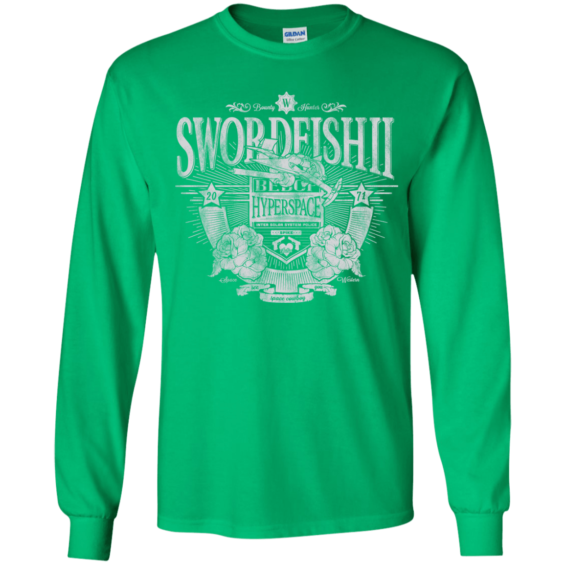 Space Western Youth Long Sleeve T-Shirt