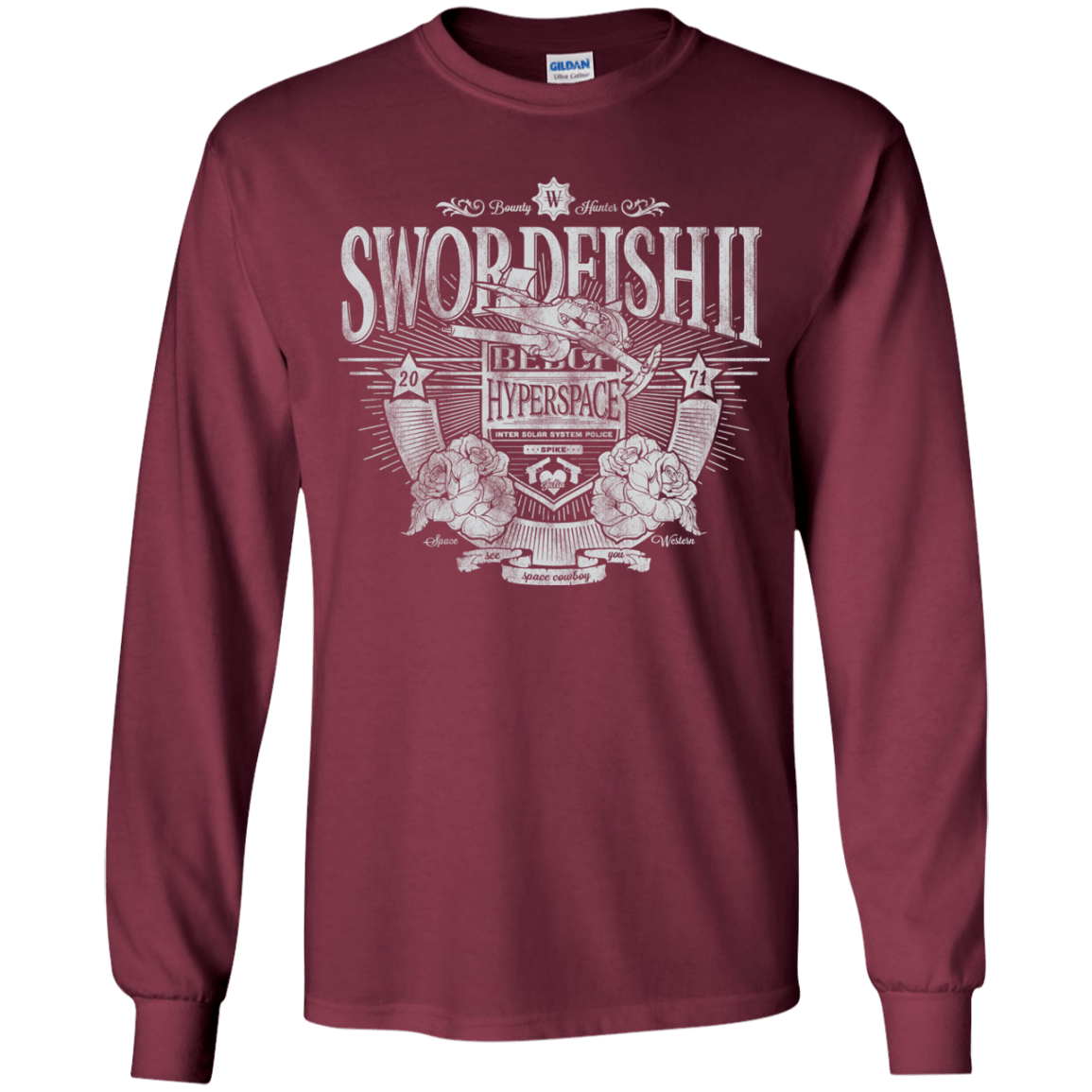 Space Western Youth Long Sleeve T-Shirt