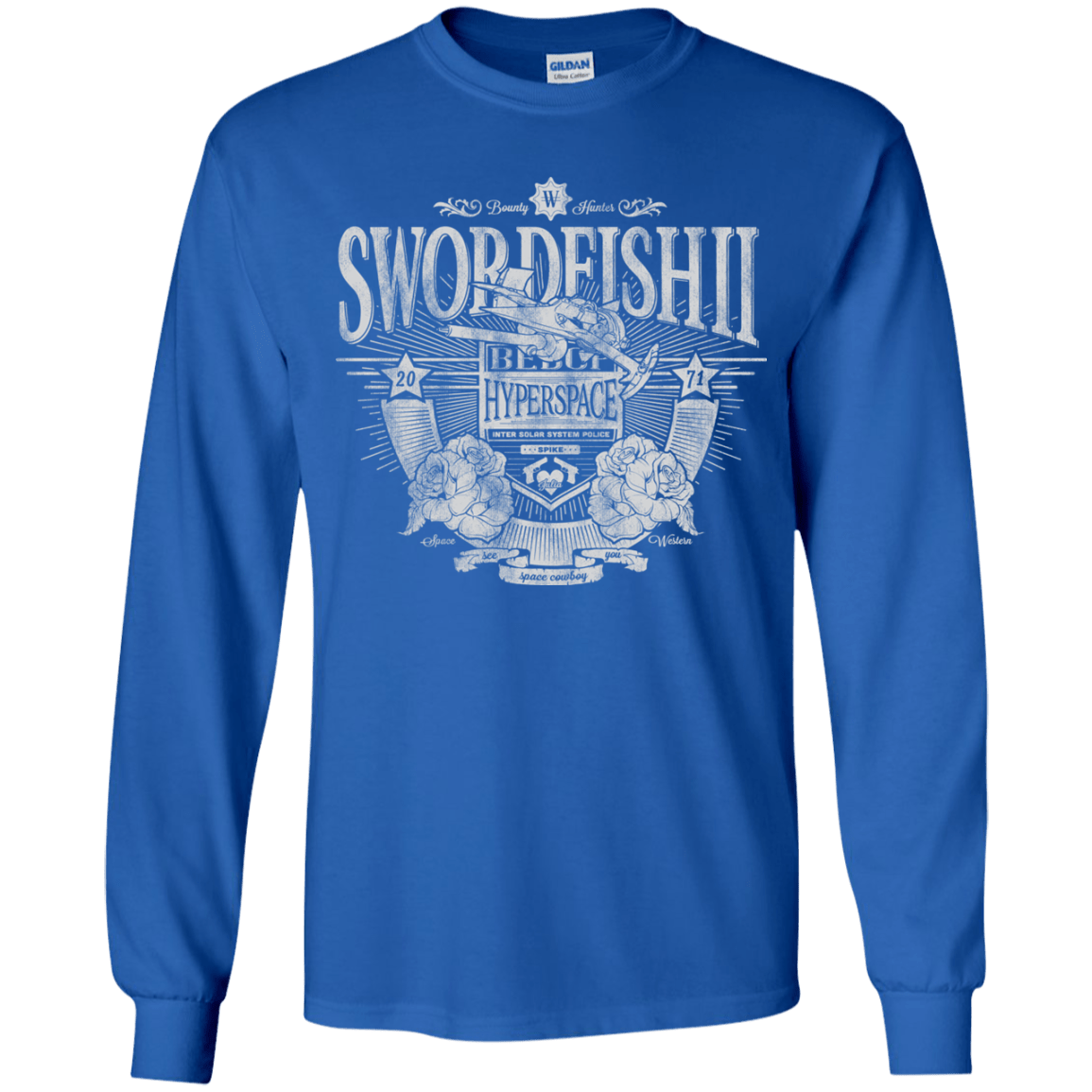 Space Western Youth Long Sleeve T-Shirt
