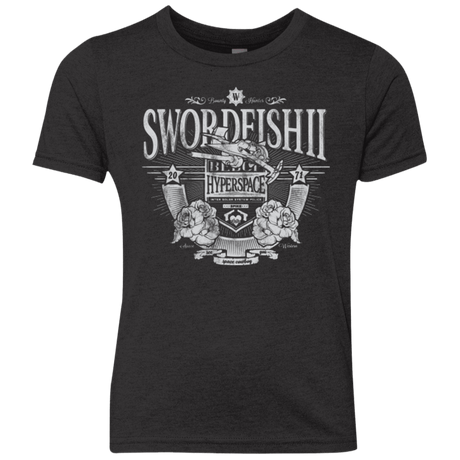 T-Shirts Vintage Black / YXS Space Western Youth Triblend T-Shirt