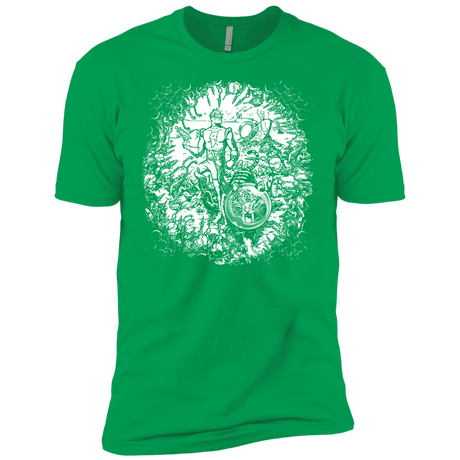 T-Shirts Kelly Green / YXS Spaceman Boys Premium T-Shirt