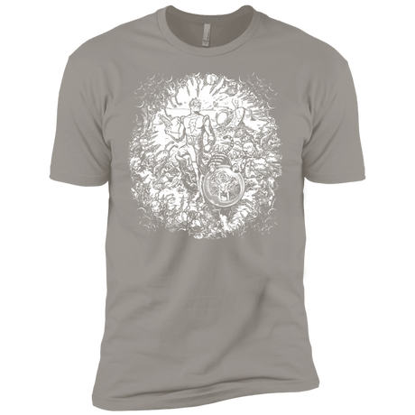 T-Shirts Light Grey / YXS Spaceman Boys Premium T-Shirt