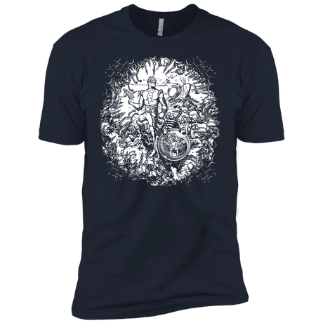 T-Shirts Midnight Navy / YXS Spaceman Boys Premium T-Shirt