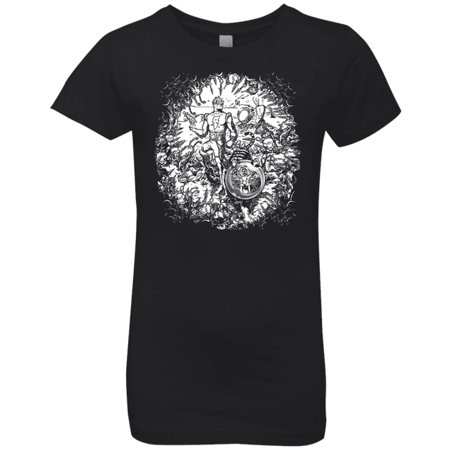 T-Shirts Black / YXS Spaceman Girls Premium T-Shirt