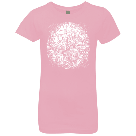T-Shirts Light Pink / YXS Spaceman Girls Premium T-Shirt