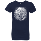 T-Shirts Midnight Navy / YXS Spaceman Girls Premium T-Shirt