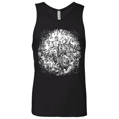 T-Shirts Black / S Spaceman Men's Premium Tank Top