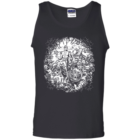 T-Shirts Black / S Spaceman Men's Tank Top