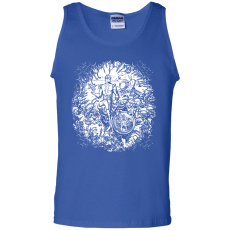 T-Shirts Royal / S Spaceman Men's Tank Top