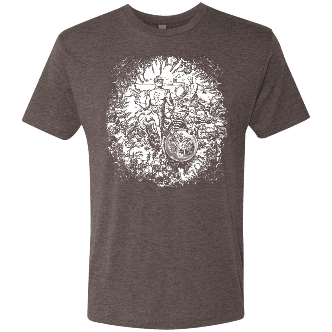 T-Shirts Macchiato / S Spaceman Men's Triblend T-Shirt