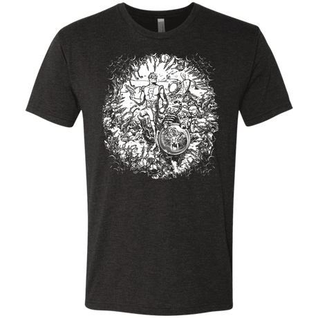 T-Shirts Vintage Black / S Spaceman Men's Triblend T-Shirt