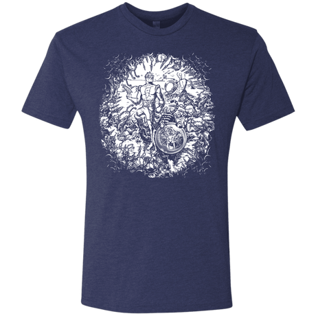 T-Shirts Vintage Navy / S Spaceman Men's Triblend T-Shirt