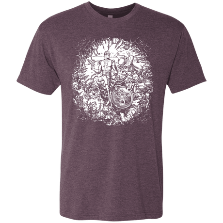 T-Shirts Vintage Purple / S Spaceman Men's Triblend T-Shirt