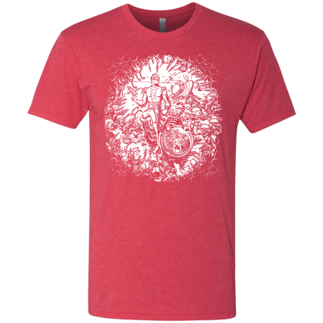 T-Shirts Vintage Red / S Spaceman Men's Triblend T-Shirt