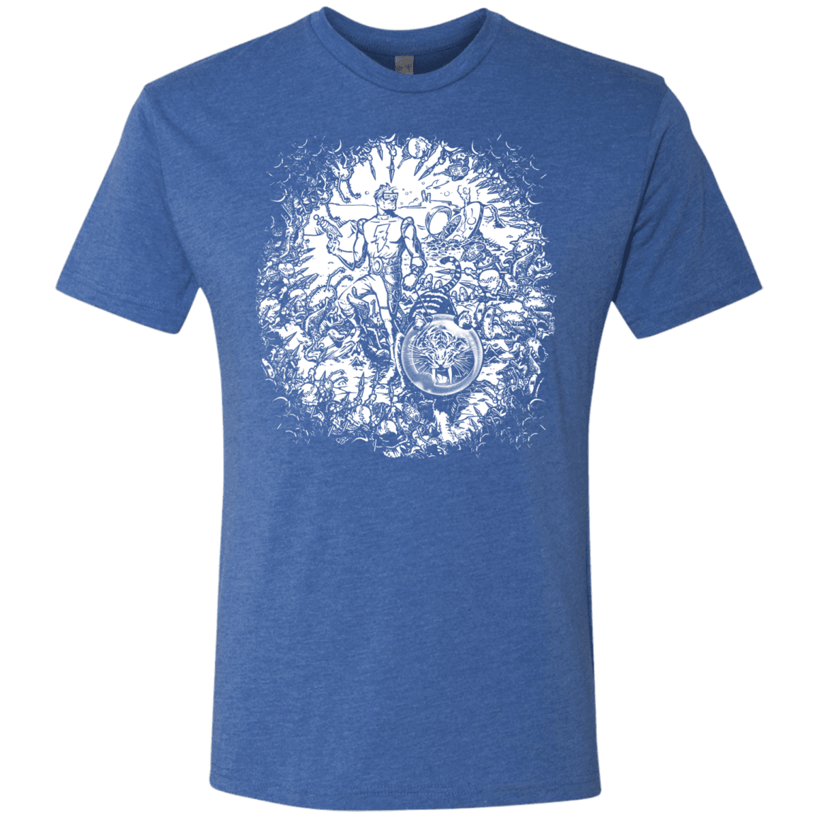 T-Shirts Vintage Royal / S Spaceman Men's Triblend T-Shirt