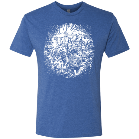 T-Shirts Vintage Royal / S Spaceman Men's Triblend T-Shirt