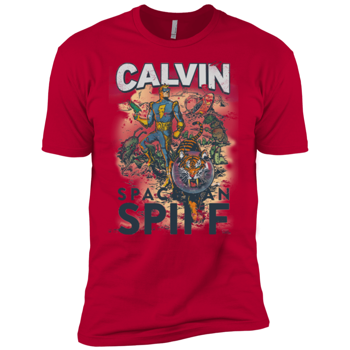 T-Shirts Red / YXS Spaceman Spiff Boys Premium T-Shirt