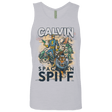 T-Shirts Heather Grey / Small Spaceman Spiff Men's Premium Tank Top