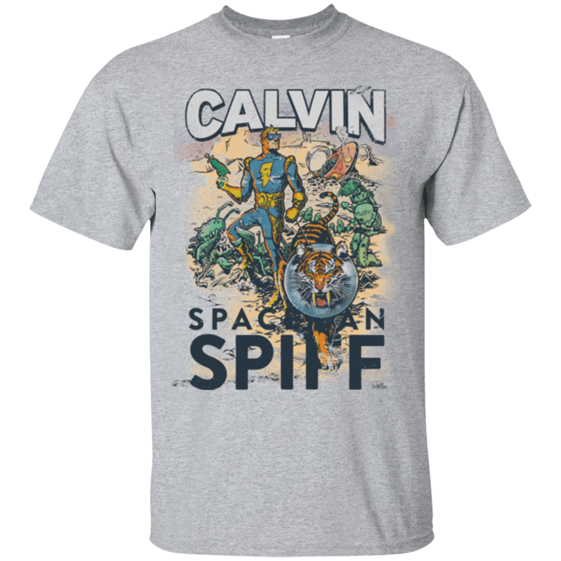 T-Shirts Sport Grey / Small Spaceman Spiff T-Shirt