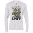 T-Shirts Heather White / X-Small Spaceman Spiff Triblend Long Sleeve Hoodie Tee