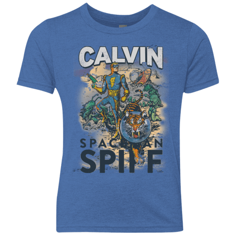 T-Shirts Vintage Royal / YXS Spaceman Spiff Youth Triblend T-Shirt
